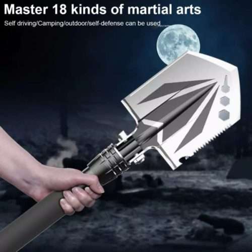 Mini Garden Folding Portable Planting Vegetables Digging Shovel Axe Outdoor Tool Stainless Steel