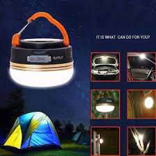 Rechargeable & Portable Tent Light Glare Camping Light