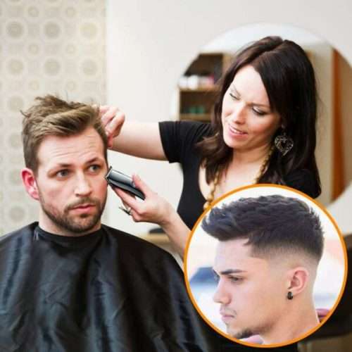 Aerbes AB-J39 Cordless Rechargeable Mens Electric Hair Trimmer