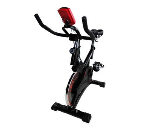 Exercise Bike Indoor Cycling Bike with Quieter System Stationary Bike with Comfortable Seat Cushion