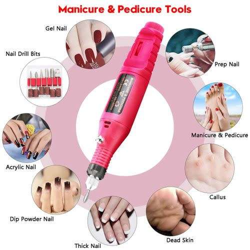 Electric Variable Speed Rotary Detail Carver For Nails