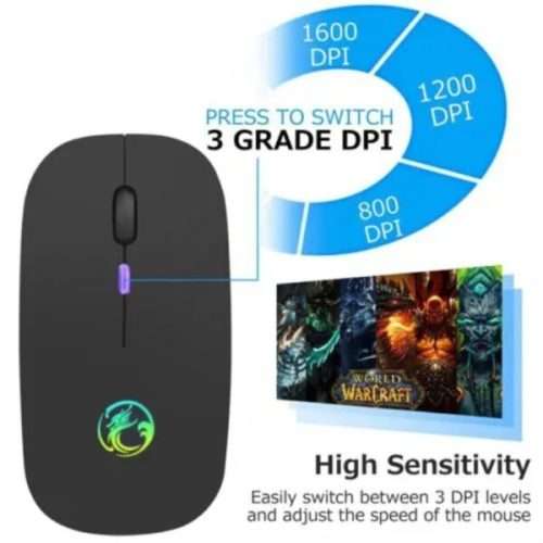 Wireless LED Mouse