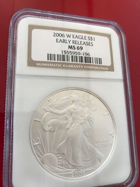 2006 W EAGLE  S $1  MS69