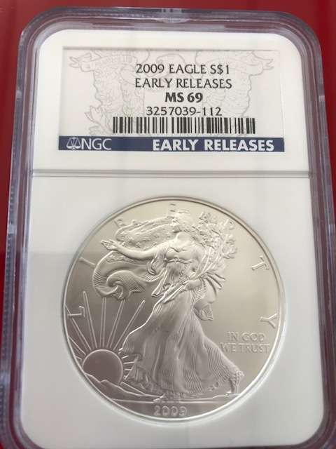 2009 SILVER EAGLE MS 69