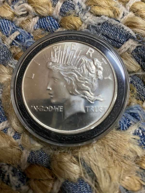 1 TROY OUNCE DOLLAR