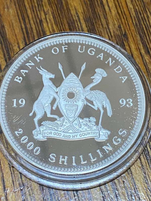 Bank of Uganda 2000 Shillings