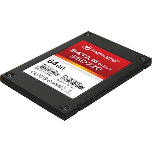 Transcend Sata III 64Gb/s SSD720 64GB SOLID STATE DRIVE
