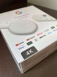 Google - Chromecast 4k with Google TV