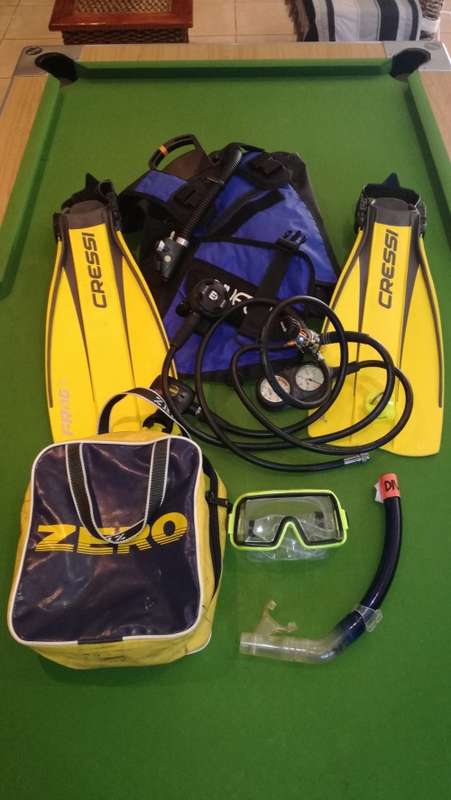 Divetek Diving Kit.