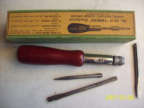 NO. 33H YANKEE RATCHET SCREE DRIVER