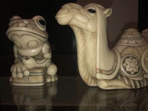 John Biccard Crushed Marble Figurines