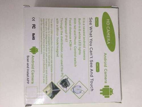 AN98 6LED 8.0mm Lens Waterproof Android/PC Endoscope Inspection