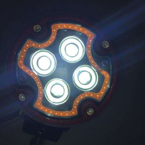 4D 12W Round LED Spotlight - 12W 4D Round LED Spotlight for Car and 4X4 users