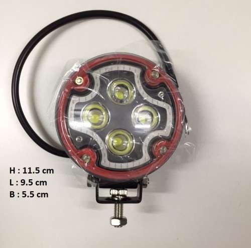 4D 12W Round LED Spotlight - 12W 4D Round LED Spotlight for Car and 4X4 users