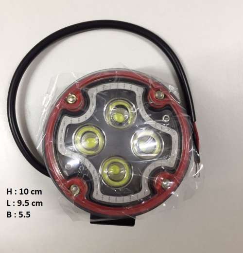 4D 12W Round LED Spotlight - 12W 4D Round LED Spotlight for Car and 4X4 users
