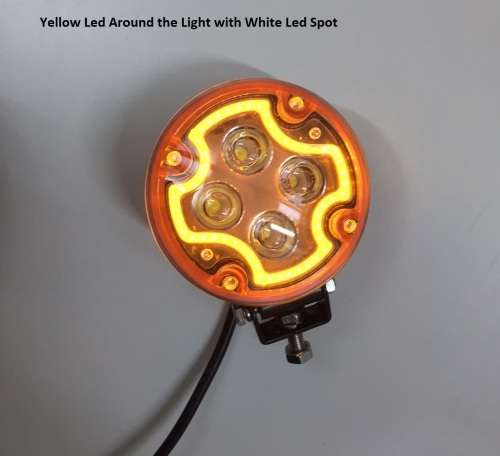 4D 12W Round LED Spotlight - 12W 4D Round LED Spotlight for Car and 4X4 users
