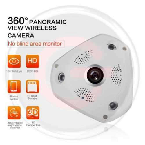 360 VR CAM, 3D, IP Camera Panoramic Cam, Baby Cam
