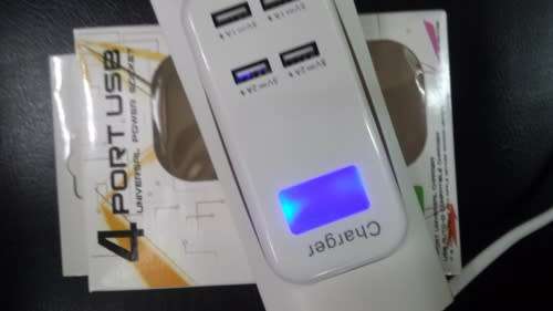 4 Port USB Universal Power Socket