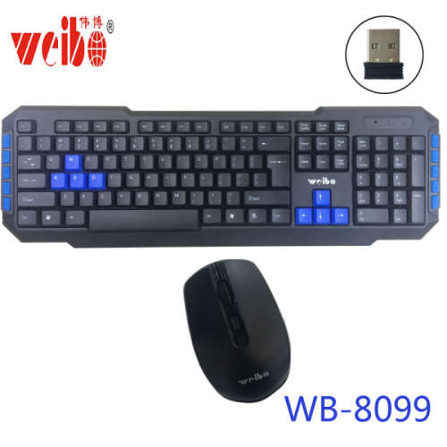 Wireless 10M Keyboard Mouse Set Waterproof Mouse Set Interface