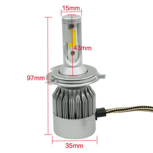 H4 - C6 LED Headlight Kit H4