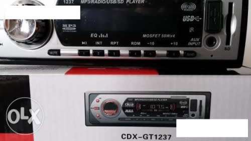 CDX-GT1237 - Car Radio and Media Player