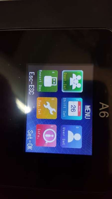 Finger Print Work Scanner - Biometric Fingerprint Scanner Access Control Unit for Home or Office Use