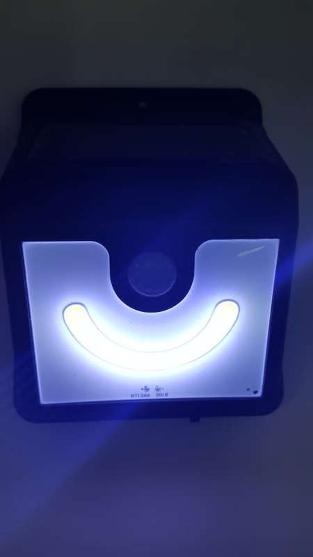 Solar Smile Outdoor Light - LED Motion Sense Outdoor Light Super Bright Outdoor Light