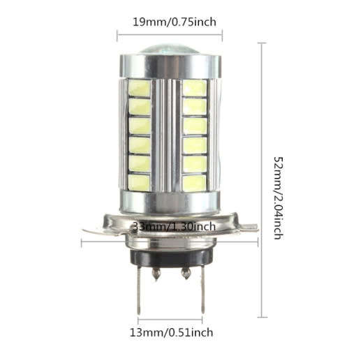 Headlight Bulb H7 33 LED SMD Super Bright