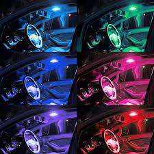 RGB  Auto Remote Controlled colorful LED Lamp ( Small)