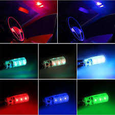 RGB  Auto Remote Controlled colorful LED Lamp ( Small)