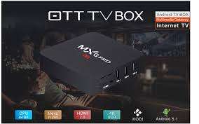 MXQ-Pro OTT TV Box 4K Ultra HD  ( Android TV Box )