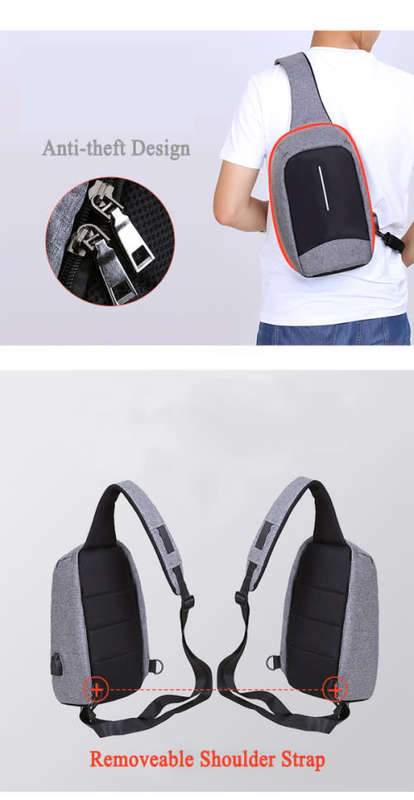 11" Safety Anti-Theft Bag - 11" Stylish Design Anti-Theft Tablet Safety Bag