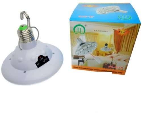 RECHARGEABLE  LED EMERGENCY LIGHT WITH REMOTE CONTROL & INTERNAL BATTERY !