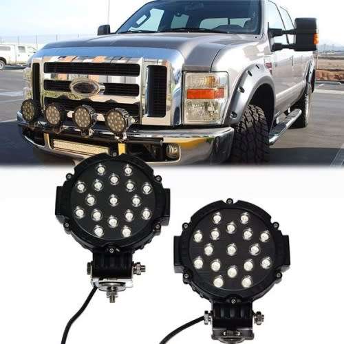 HEAVY 51W DUTY LED SPOTLIGHT FOR ALL 4X4 and SUV 1 In A Box