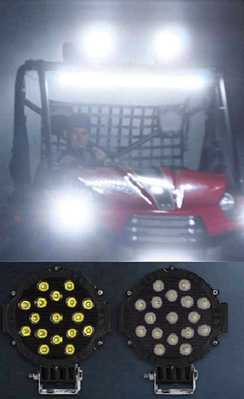 HEAVY 51W DUTY LED SPOTLIGHT FOR ALL 4X4 and SUV 1 In A Box
