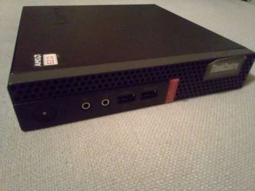 Lenovo thinkclient AMD E2 7th gen 500gb external hard drive included