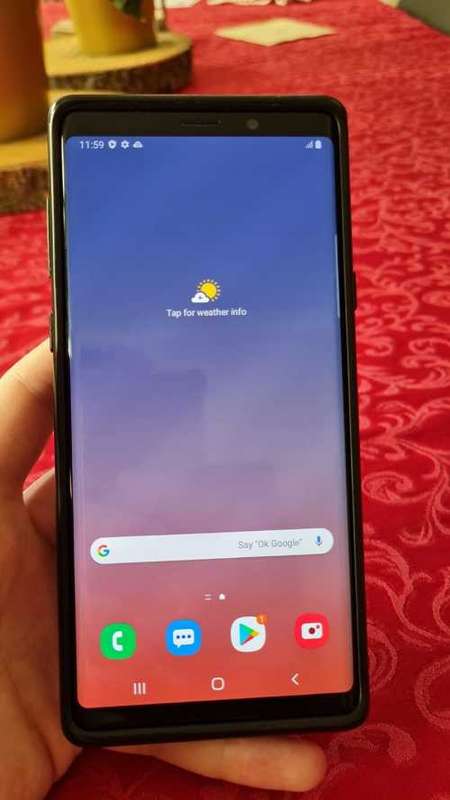SAMSUNG Galaxy Note 9 128Gb Smartphone with original Samsung Cover