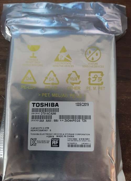 2TB Hard Drive