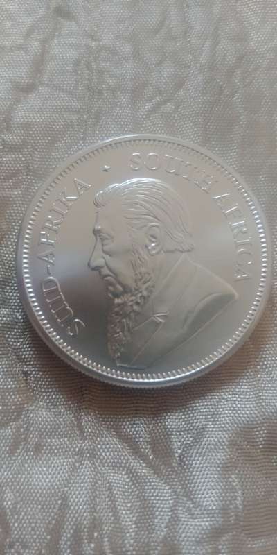 1 OZ Silver Krugerrand 2019 (Uncirculeted)