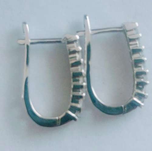 Diamond Earings (0:350ct Diamonds 10kt White Gold)
