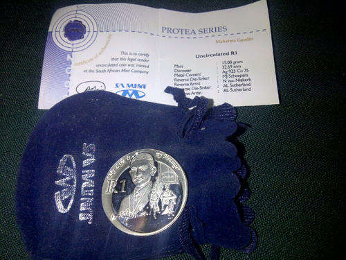 2008 Protea R1 - GHANDI UNC