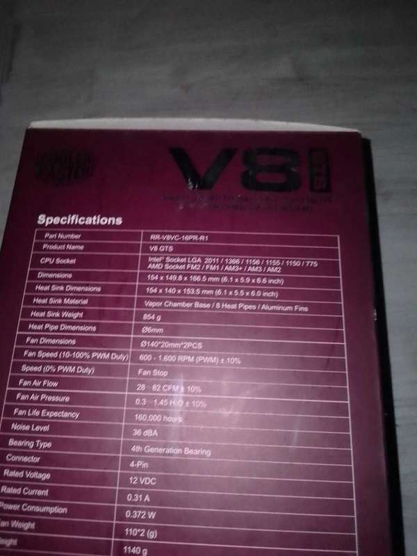 Cooler Master GTS V8I CPU cooler