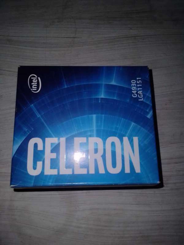 Celeron CPU G4930. 3,2Ghz 2MB Cache LGA 1151