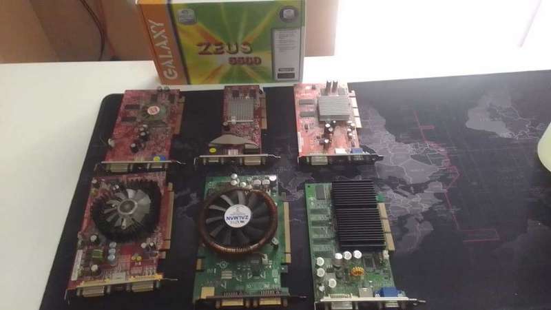 7 x Graphics Cards
