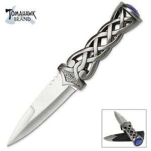 Tomahawk Brand Twisted Steel Scottish Dirk Knife