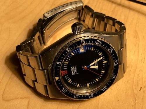 STUNNING VINTAGE OMEGA SEA MASTER CHRONOMETER ELECTRONIC  f 300 Hz