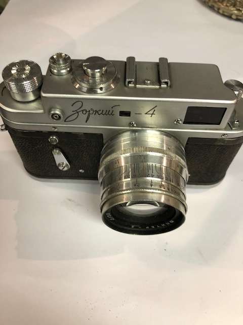ZORKI-4  RANGEFINDER VINTAGE  35 mm FILM CAMERA