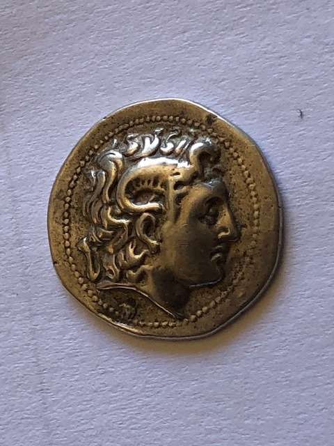 SILVER ALEXANDER THE GRATE GREEK COIN