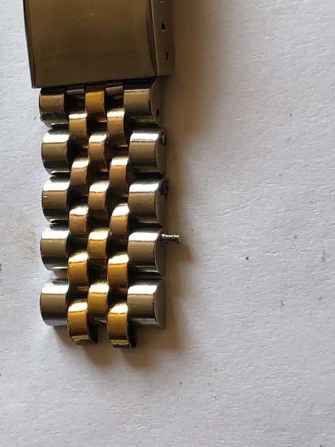 ROLEX GENUINE ORIGINAL  JUBILEE TWO TONE  BRACELET LINKS STEEL AND GOLD 19-20 mm BRACELET