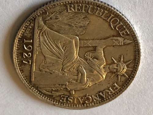 20 CENT INDO- CHINA FRANCAISE-FRANCE COLONY SUPERB SILVER COIN